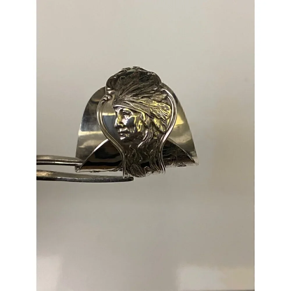 Oklahoma Custom Made Statement Silver Ring Unisex